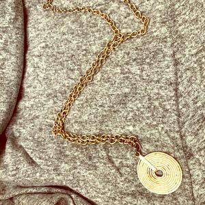 🌟Gold Disk Long Necklace🌟